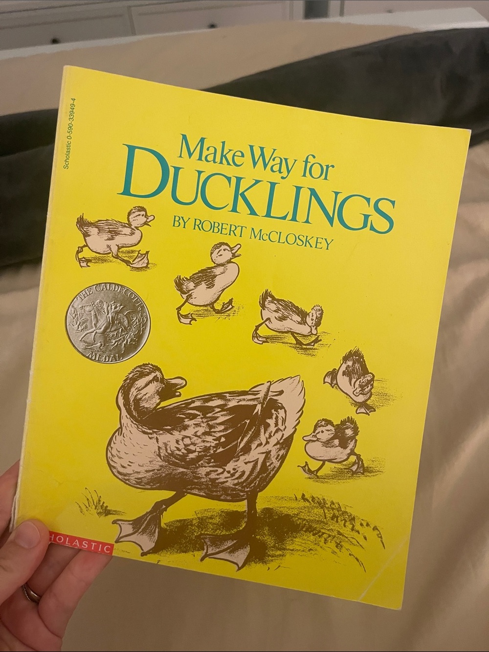 Make Way for Ducklings by Robert McCloskey
